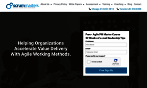 Scrummasters.com thumbnail