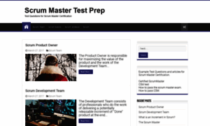 Scrummastertest.com thumbnail