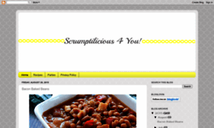 Scrumptilicious4you.blogspot.com thumbnail