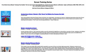 Scrumtrainingseries.com thumbnail