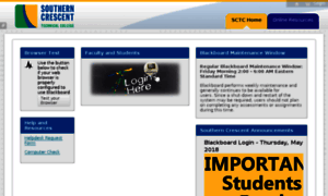 Sctech.blackboard.com thumbnail