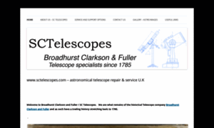 Sctelescopes.com thumbnail