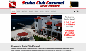 Scubaclubcozumel.com thumbnail