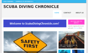 Scubadivingchronicle.com thumbnail