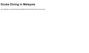 Scubadivinginmalaysia.com thumbnail