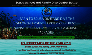 Scubaschoolbelize.com thumbnail