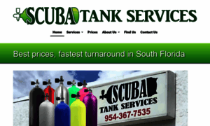 Scubatankservices.com thumbnail