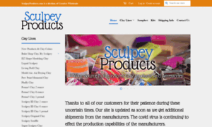 Sculpeyproducts.com thumbnail