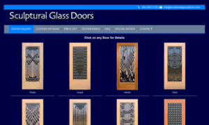 Sculpturalglassdoors.com thumbnail