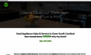 Scusedappliancewarehouses.com thumbnail