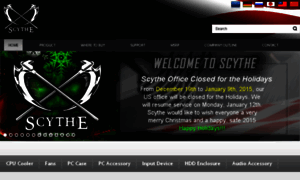 Scythe-usa.com thumbnail
