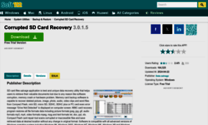 Sd-card-recovery-pro.soft112.com thumbnail