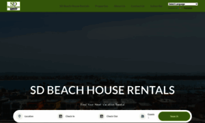 Sdbeachhouserentals.com thumbnail