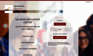 Sdi-muenchen.jobteaser.com thumbnail