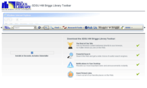 Sdsuhmbriggslibrary.myuniversitytoolbar.com thumbnail