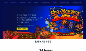 Sea-monkeys.com thumbnail