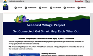 Seacoastvillageproject.org thumbnail