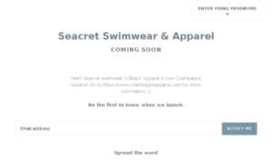 Seacret-beach-apparel-swimwear.myshopify.com thumbnail
