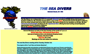 Seadivers.org thumbnail