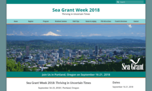 Seagrantweek2018.org thumbnail