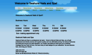 Seahurstnailspa.weebly.com thumbnail