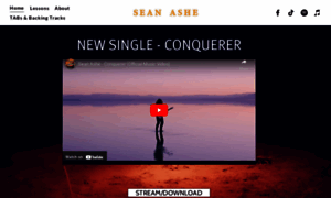 Seanashemusic.com thumbnail