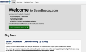 Seanbuscay.com thumbnail