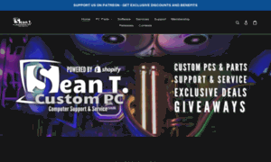 Seantcustompc.com thumbnail