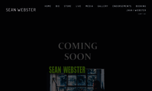 Seanwebsterband.com thumbnail