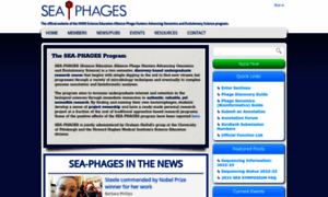 Seaphages.org thumbnail