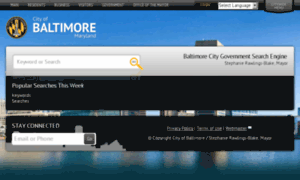 Search.baltimorecity.gov thumbnail