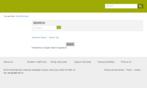 Search.brookes.ac.uk thumbnail