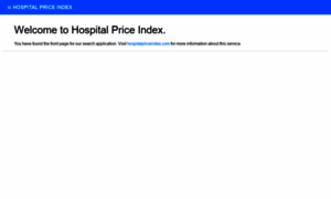 Search.hospitalpriceindex.com thumbnail