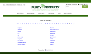 Search.purityproducts.com thumbnail