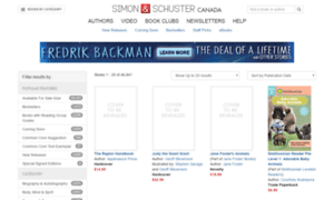 Search.simonandschuster.ca thumbnail
