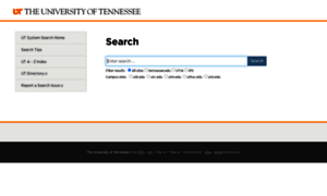 Search.tennessee.edu thumbnail