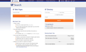 Search.ufl.edu thumbnail