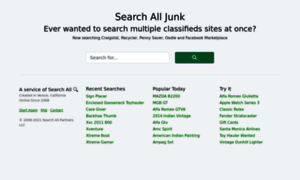 Searchalljunk.com thumbnail