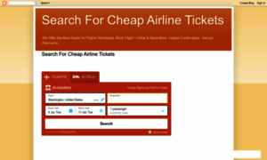 Searchcheapairlinetickets.blogspot.com thumbnail