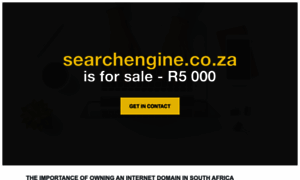 Searchengine.co.za thumbnail