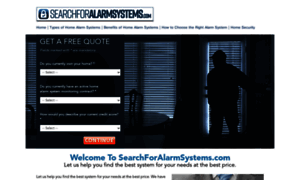 Searchforalarmsystems.com thumbnail