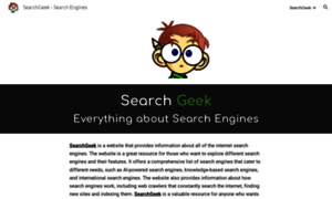 Searchgeek.com thumbnail