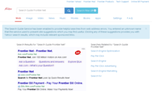 Searchguide.frontiernet.net thumbnail