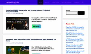 Searchingjobs.in thumbnail