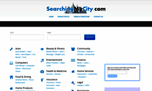 Searchingmycity.com thumbnail