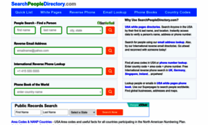 Searchpeopledirectory.com thumbnail