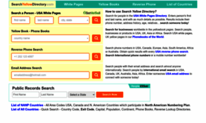 Searchyellowdirectory.com thumbnail