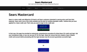 Searsmastercard.org thumbnail