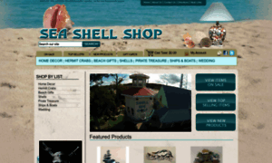 Seashellshop.com thumbnail