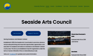 Seasideartscouncil.com thumbnail